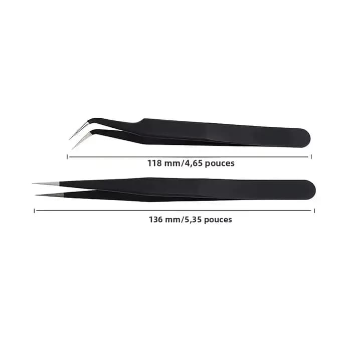 Pincettes antistatiques