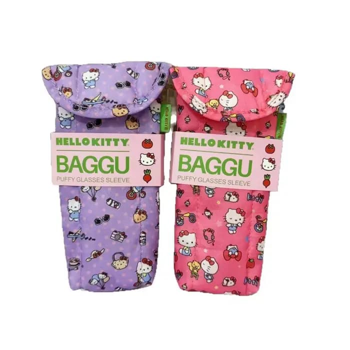 Sac de protection pour lunettes de soleil Kawaii Hello Kitty, avec boucle magnétique portable, cadeau pour étudiants, accessoires pour femmes, vente en gros