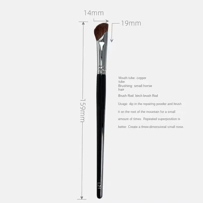 Pinceau de maquillage pour les cernes et les poches