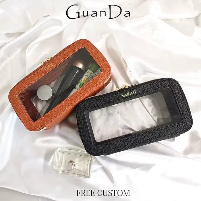 Sac de voyage de luxe portable pour cosmétiques