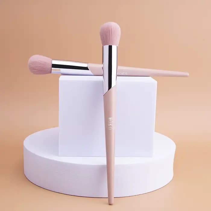 1 pièces pinceau de maquillage visage Contour poudre fond de teint bronzant crème Blush fard à paupières tache Eyeliner mode Fenty Style outil de beauté