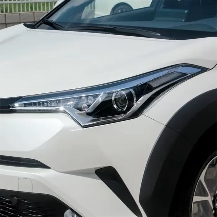 Pour Toyota C-HR CHR 2018 2019 2020 accessoires voiture abat-jour phares verre voiture avant phare lentille couverture lumières coque