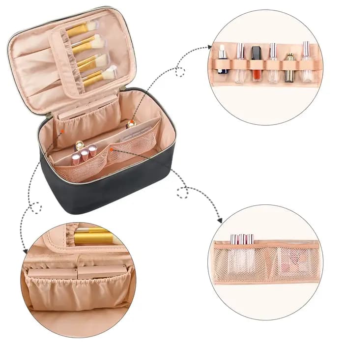 Trousse de maquillage, trousse à cosmétiques Portable