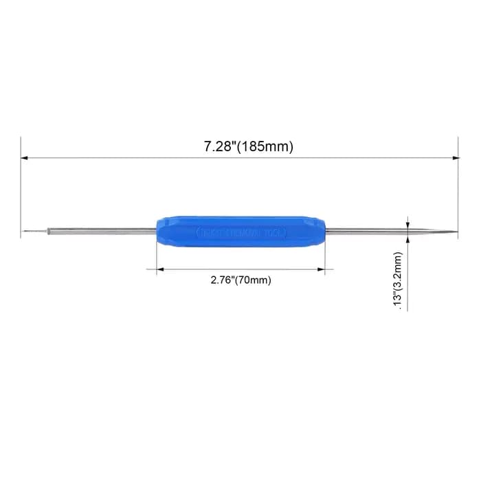 Outil d'extraction de terminal JRready DRK-RT1 adapté aux connecteurs DEUTSCH DT, DTM, DTP, DTV, DRB, DRCP, STRIKE.