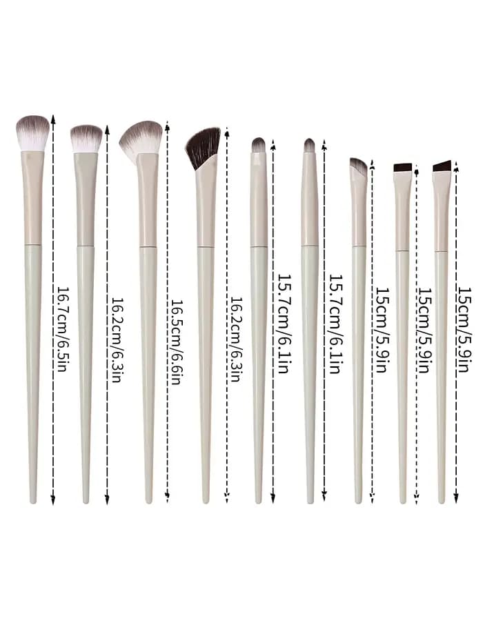 Ensemble de pinceaux de maquillage professionnel pour les yeux