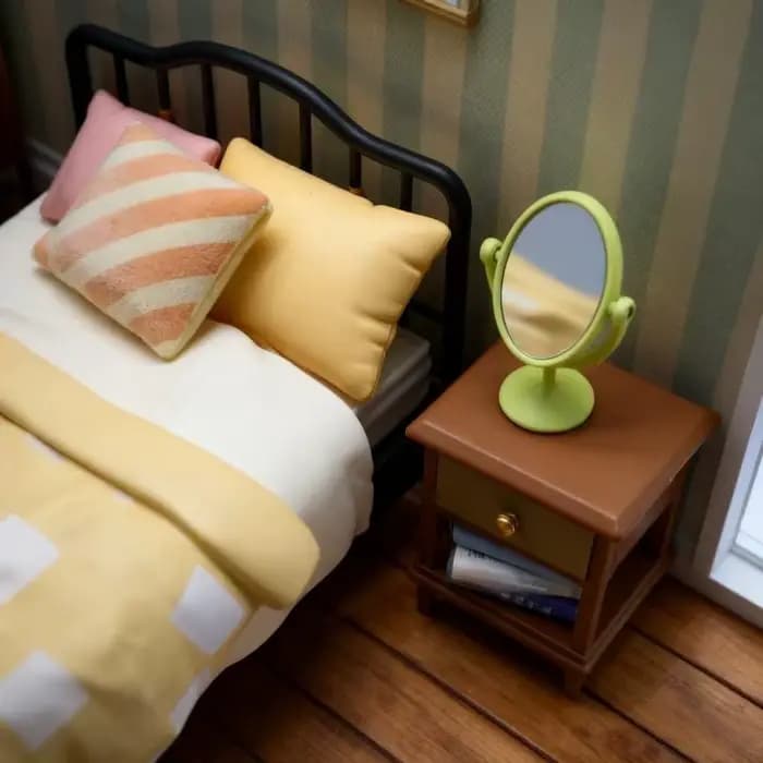 1 pièce Miroir miniature rétro