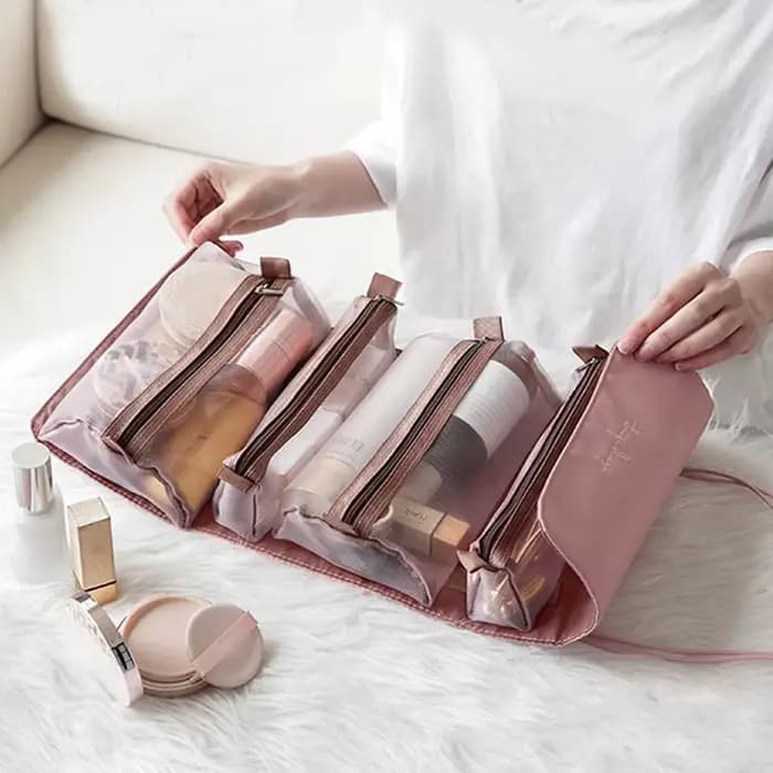 Sac à cosmétiques 4 en 1 pour femmes