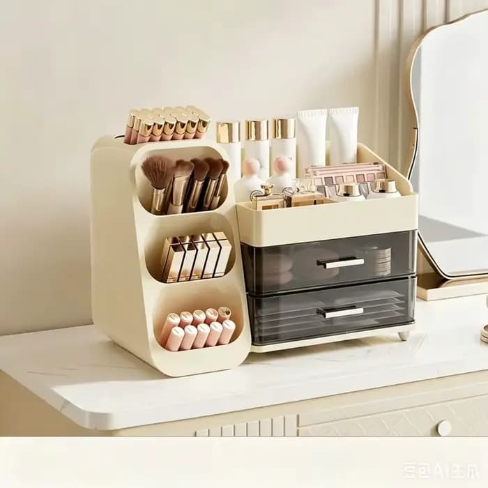 Boîte de rangement de cosmétiques