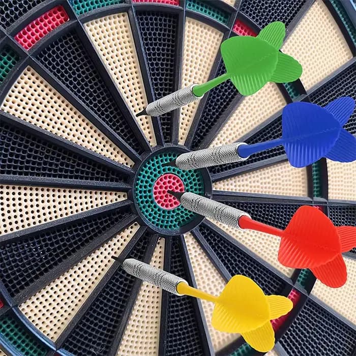 Jeu de fléchettes à pointe souple pour jeu de fléchettes électronique, POM supplémentaire, 6 pièces par lot, 30 pièces