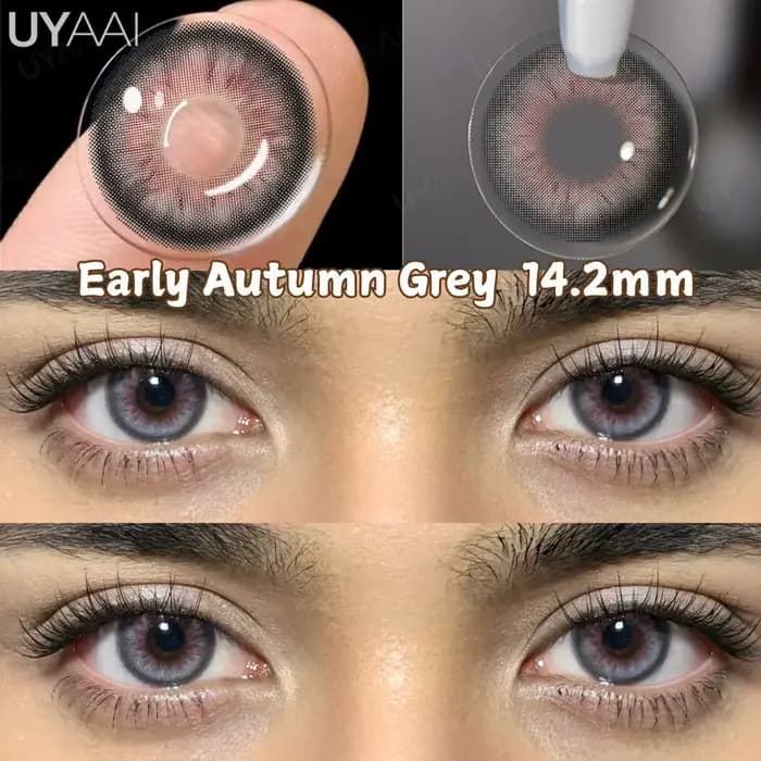 UYAAI 1 Paire de Lentilles de Couleur Bleues