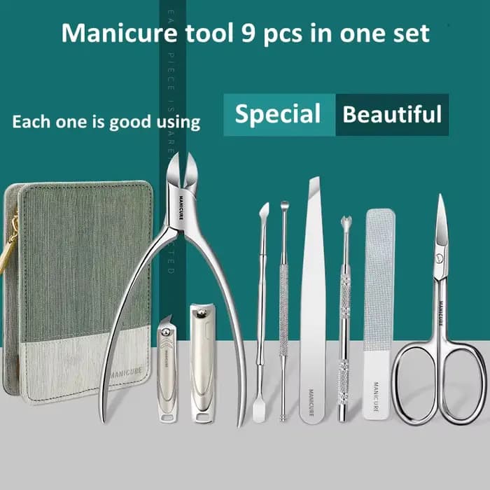 Ensemble de manucure 9 en 1 de haute qualité