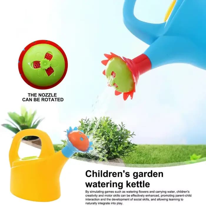 Arrosoir de jardin pour enfants, arrosoir, outils de culture succulentes, jeu de plage, attraper la mer, cadeau, entonnoir d'arrosage