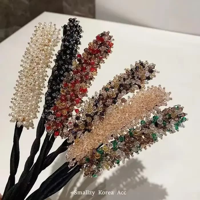 Bandeaux de cheveux en cristal pour femmes et filles