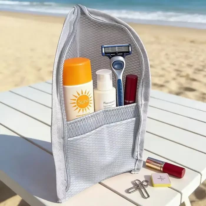Trousse de toilette verticale