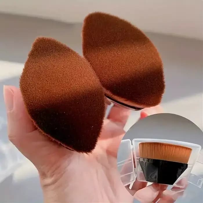 Nouveau pinceau de maquillage magique fond de teint liquide BB crème sans Trace doux haute densité fibre cheveux facile à transporter filles outils de beauté