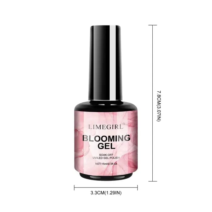 LIMEGIRL 15ML clair floraison Gel vernis UV trempage propagation marbre