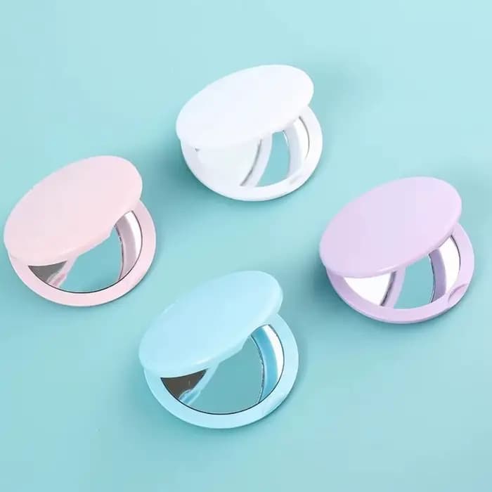 Miroir rond miniature double face créatif
