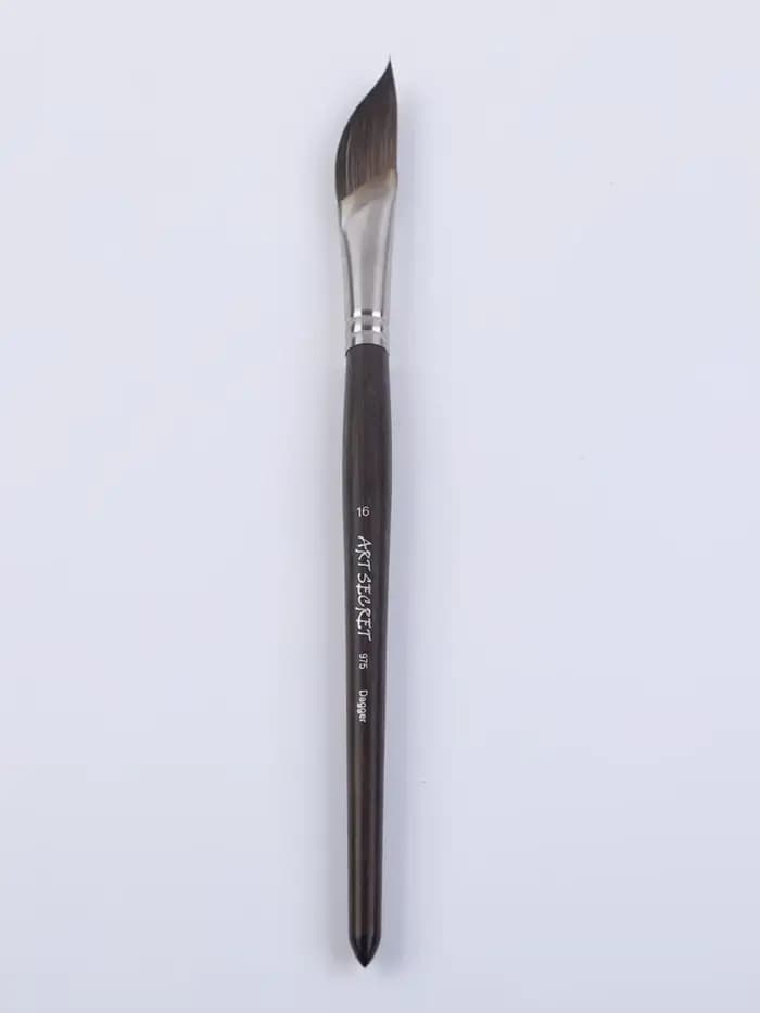 Artsecret 975 ANGLE acrylique aquarelle peinture brosse écureuil cheveux mélange carbonisé bambou tige papeterie dessiner Art-outil fournitures
