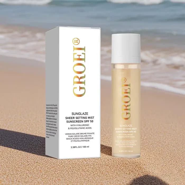 Spray fixateur de protection solaire SPF 50