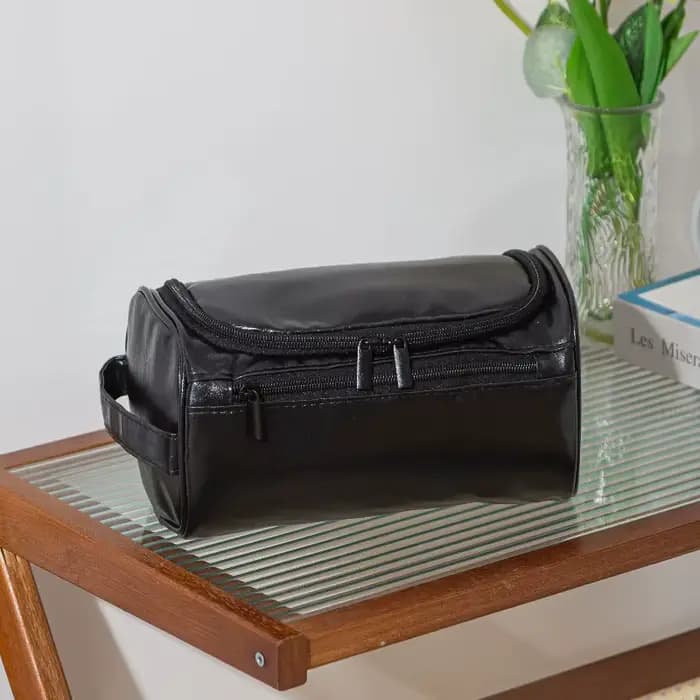 Trousse de Toilette en Cuir pour Hommes et Femmes