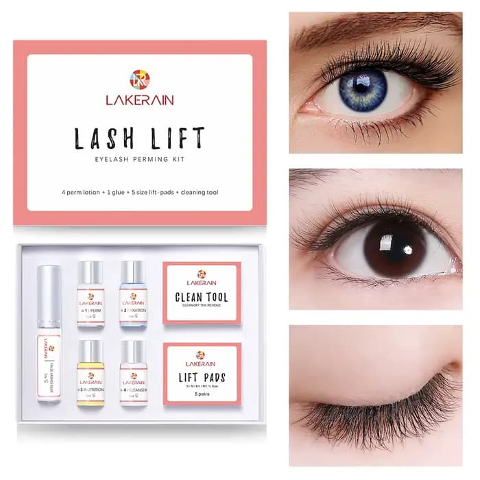Nouveau Kit de levage de cils longue durée