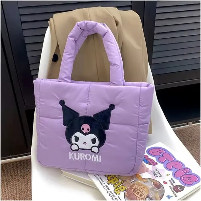 Sac à bandoulière Sanrio Kuromi Cinnamoroll Melody Cartoon Anime Hellokitty