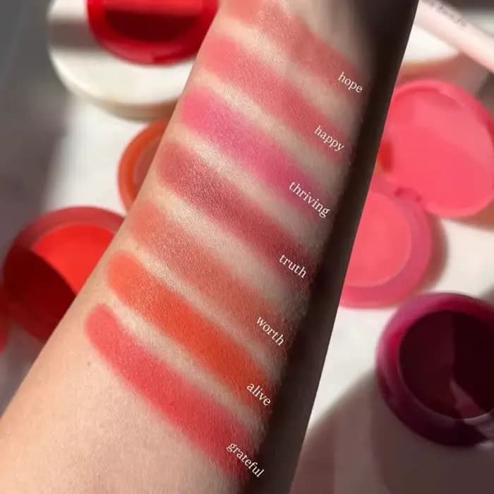Rare Beauty 7 Couleurs Soft Pinch Matte Bouncy Cushiony Blush Crème-Poudre Légère et Aérienne Hydratante Cosmétiques de Maquillage
