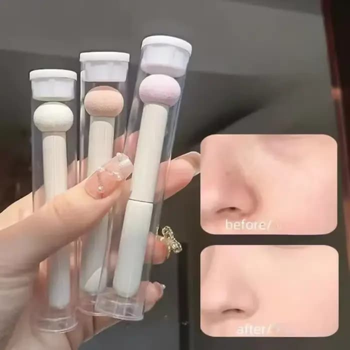 Pinceau anti-cernes avec tête de chambre plus lente