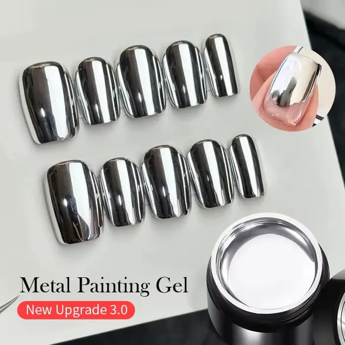 BORN PRETTY – vernis à ongles en Gel métallique