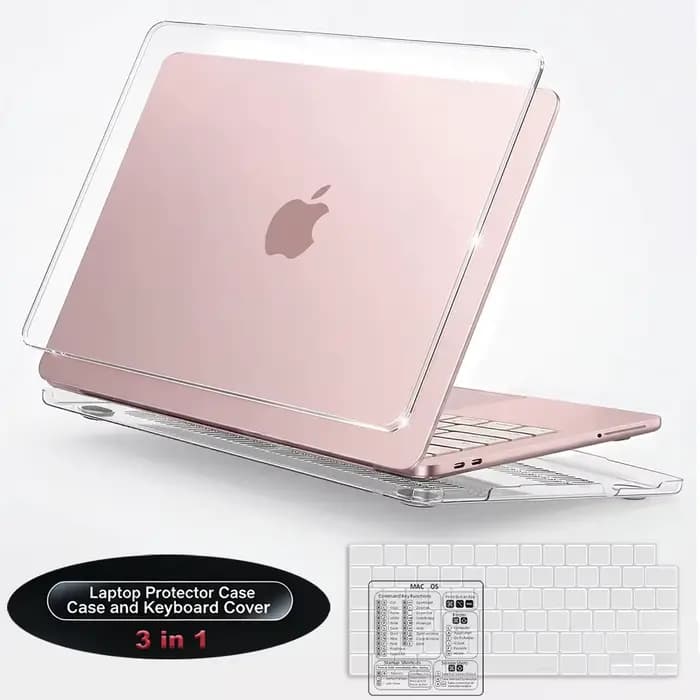 Étui de protection pour ordinateur portable MacBook Neo 13 pouces 2026 avec housse de clavier, coque rigide en plastique pour MacBook Neo A3404, accessoires