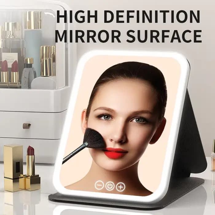 Miroir de maquillage à intensité variable LED