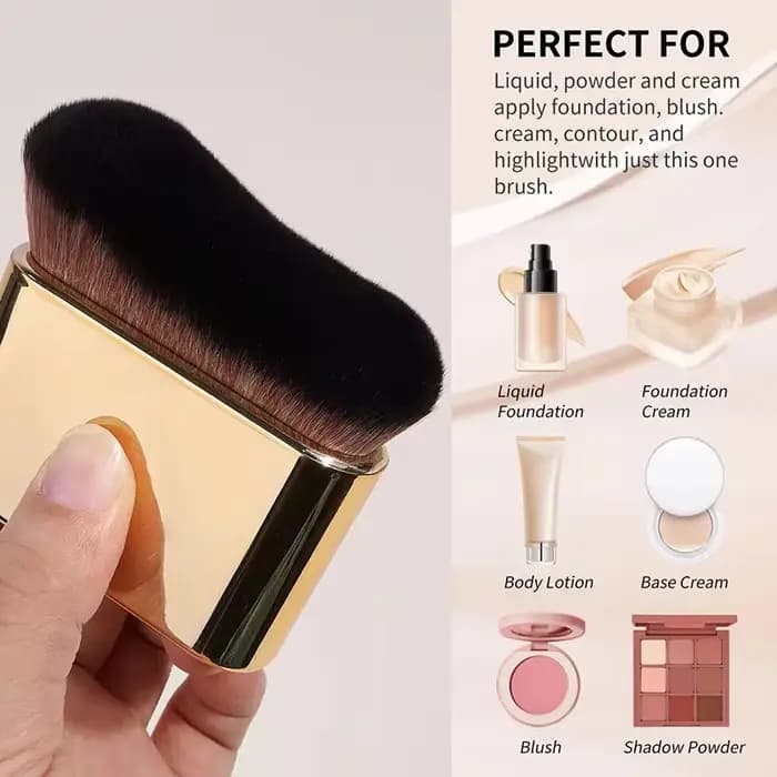 1 pinceau de bronzage à usage exclusif