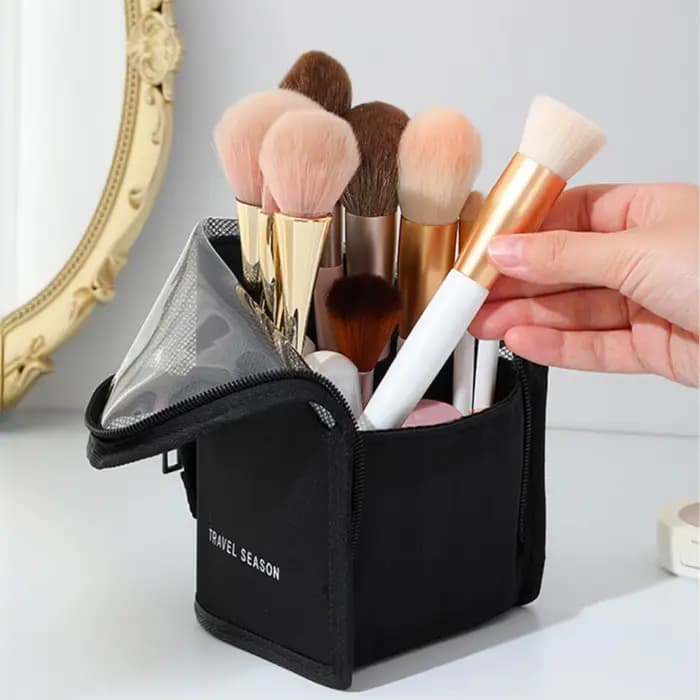 Trousse de toilette transparente pour femme