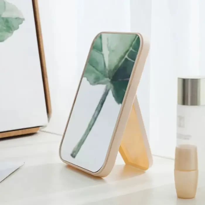 Miroir de maquillage pliant portable