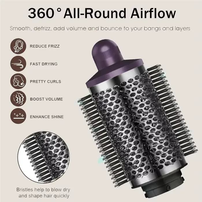 Grande fixation de brosse ronde volumisante pour Dyson Airwrap HS01/HS05/HS08
