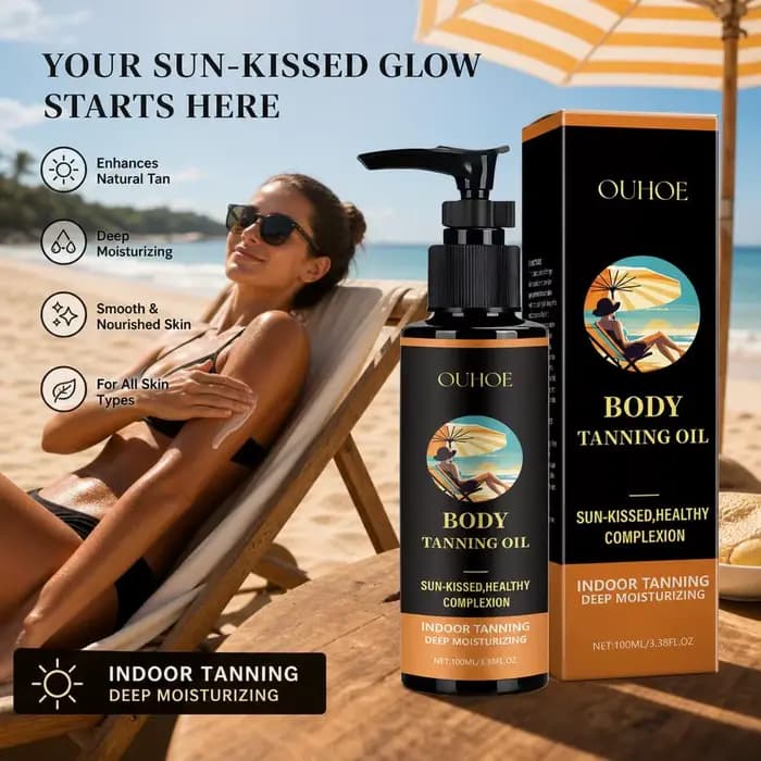 Gel bronzant intensif visage et corps