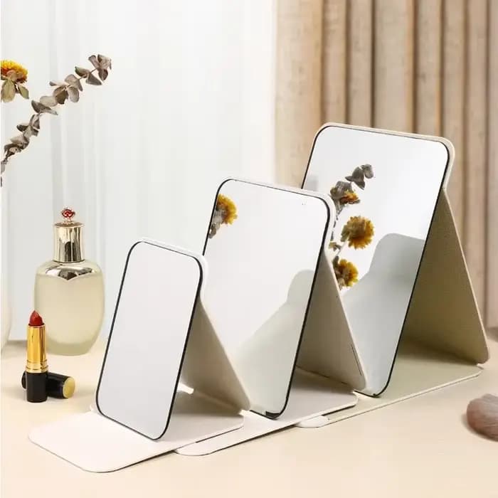 Miroir de maquillage pliant