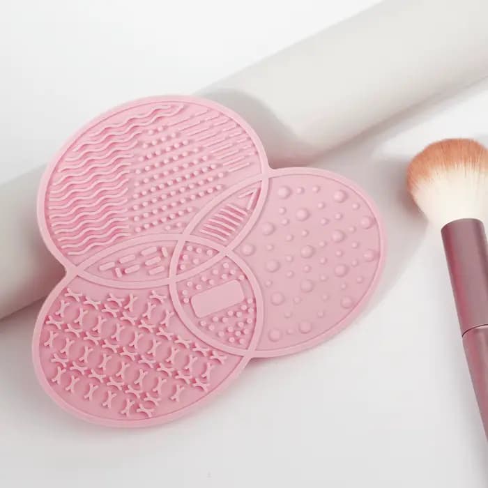 Tapis de nettoyage pour pinceaux de maquillage