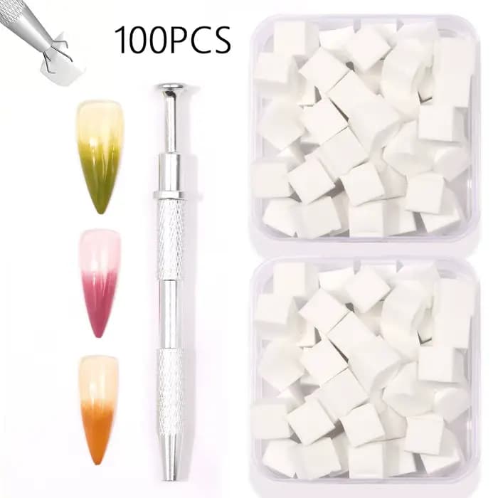 Éponge douce pour nail art