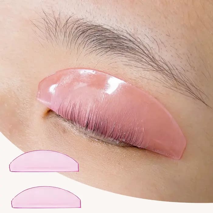 Libeauty 1 paire de tampons adoucissants pour cils