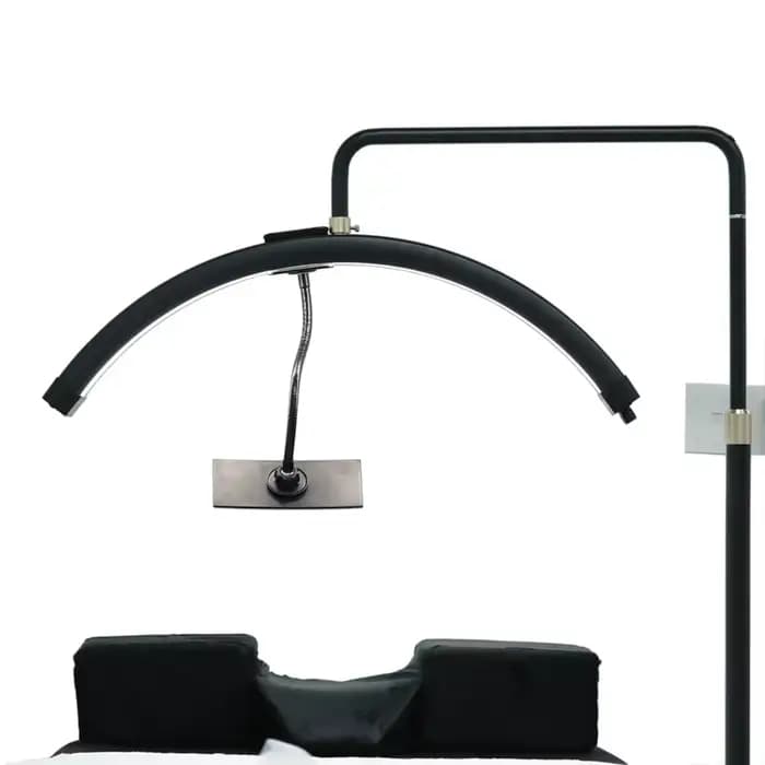 Miroir convexe carré avec Clip réglable pour Extensions de cils