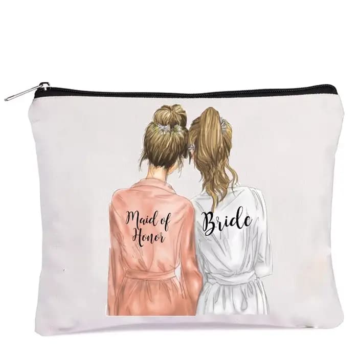 Sac de survie cosmétique pour demoiselle d'honneur