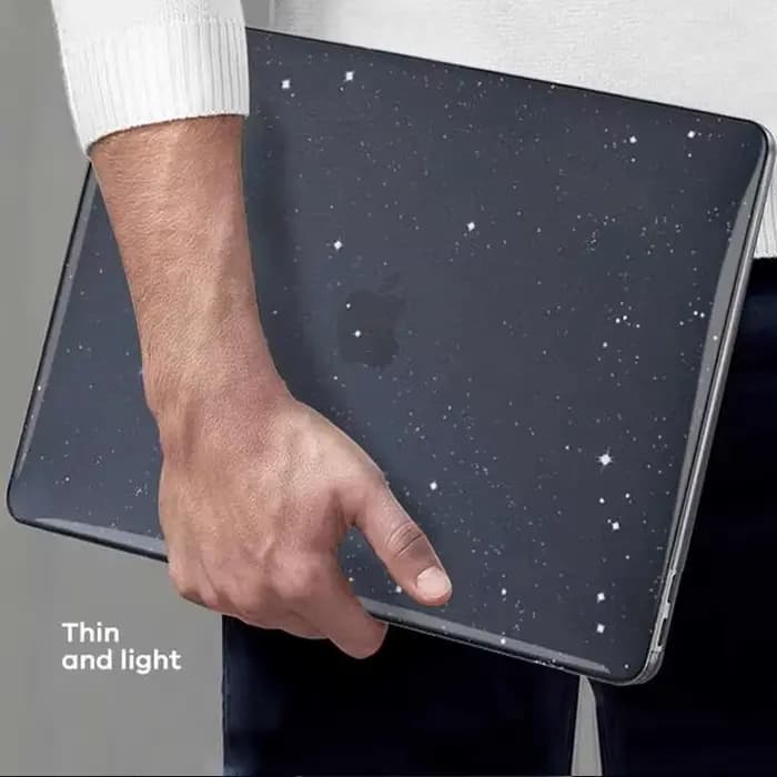 Étui de protection pour ordinateur portable MacBook Neo 13 pouces 2026 avec coque rigide en plastique à paillettes pour accessoires MacBook Neo