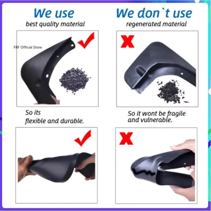 Garde-boue pour Toyota C-HR CHR 2016 2017 2018 2019 2020 2021 2022 C HR AX10 AX50 Garde-boue Aile Splash Roues Accessoires