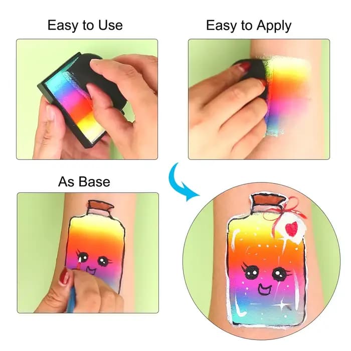 Éponge de peinture faciale