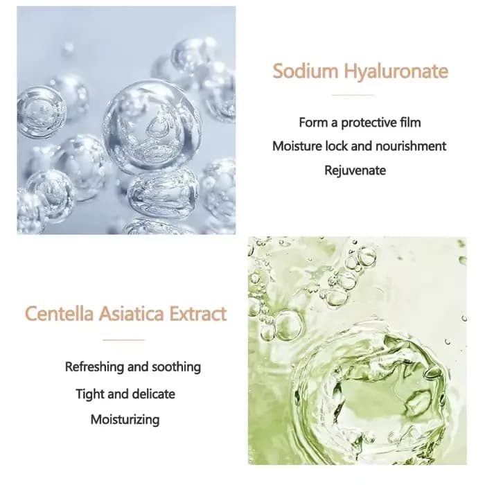 Kit de masque de peptide de collagène coréen pour le visage