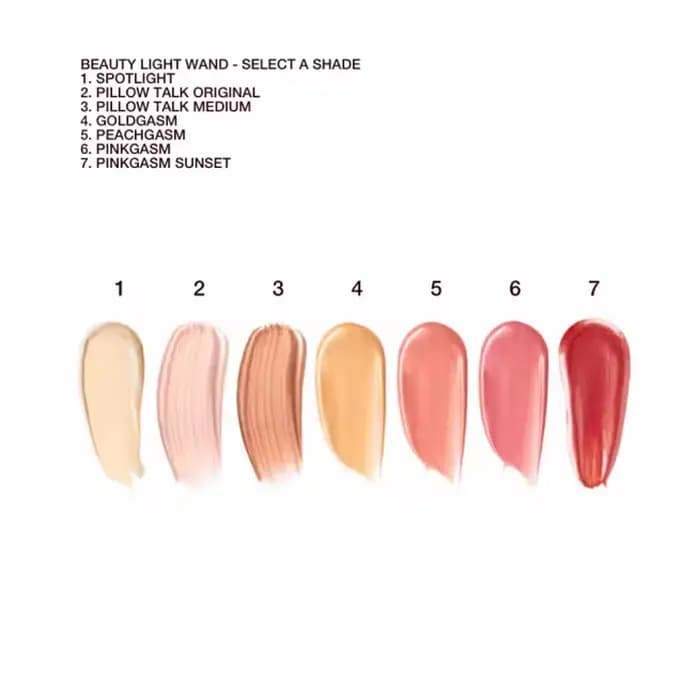 Charlotte Tilbury CT - Blush liquide illuminateur 6 couleurs - Transparent