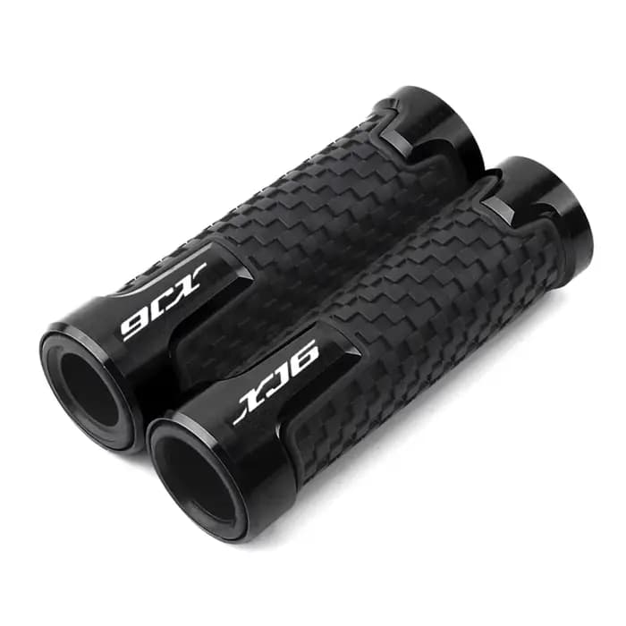 Poignées de guidon antidérapantes pour motos et scooters XJ6 7/8 22MM avec logo « XJ6 » pour Yamaha XJ6 Diversion 2009-2020