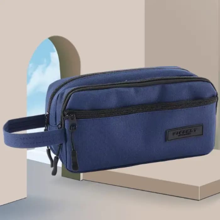 Trousse de toilette durable pour hommes et femmes avec design imperméable
