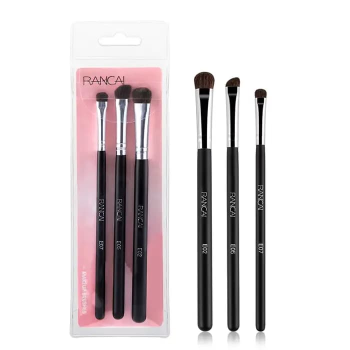 Pinceau fard à paupières 3/5 pièces pinceaux de maquillage mélange brosse à sourcils poils naturels ensemble